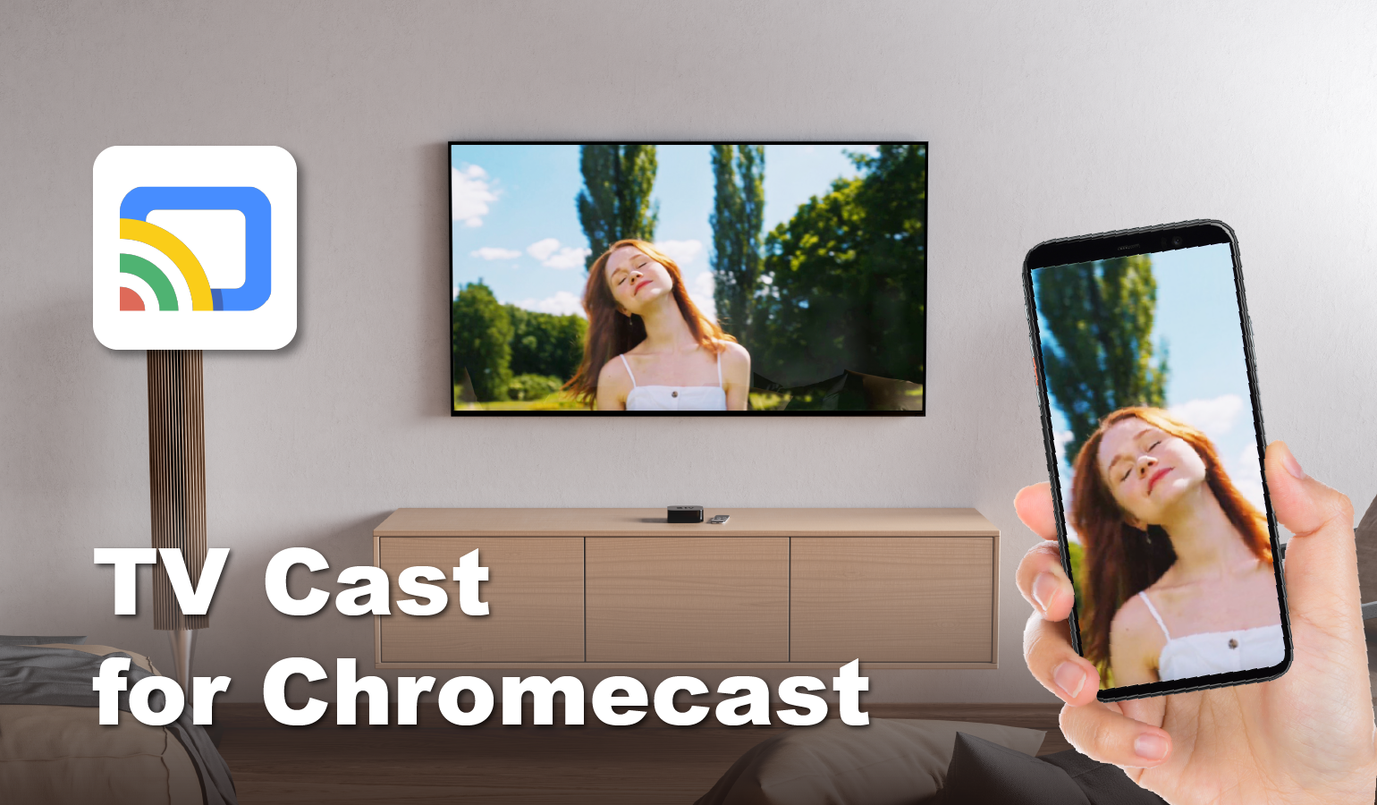 Aplicación de TV Cast para Chromecast