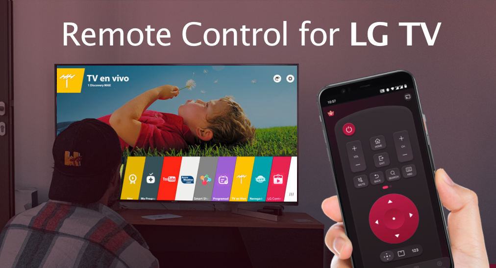 Télécommande pour LG TV