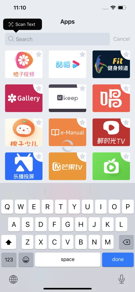 Search for Apps