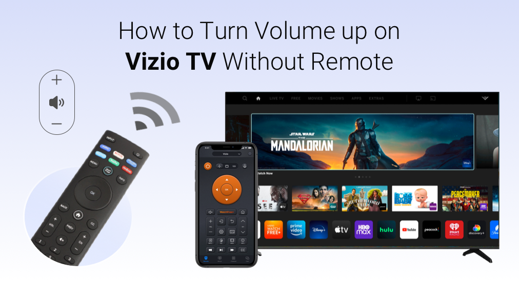 Volume up down Vizio TV