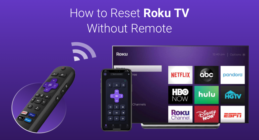 Télécommande pour Roku TV
