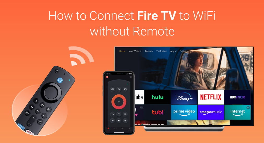 Connect Fire TV to WiFi without Remote