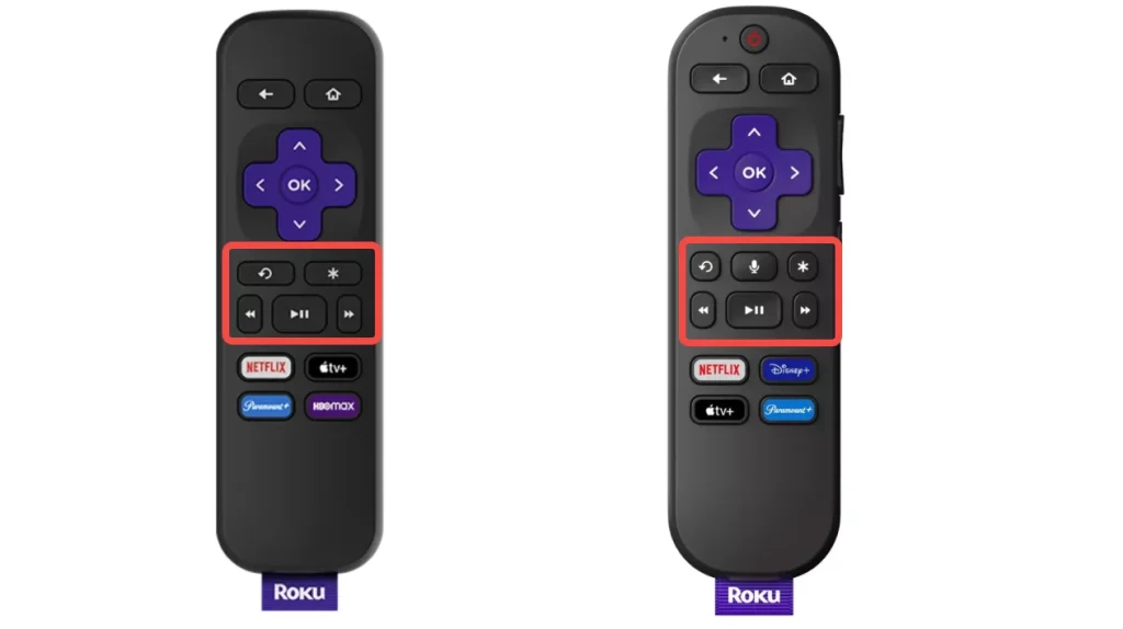 Roku simple remote vs Roku voice remote