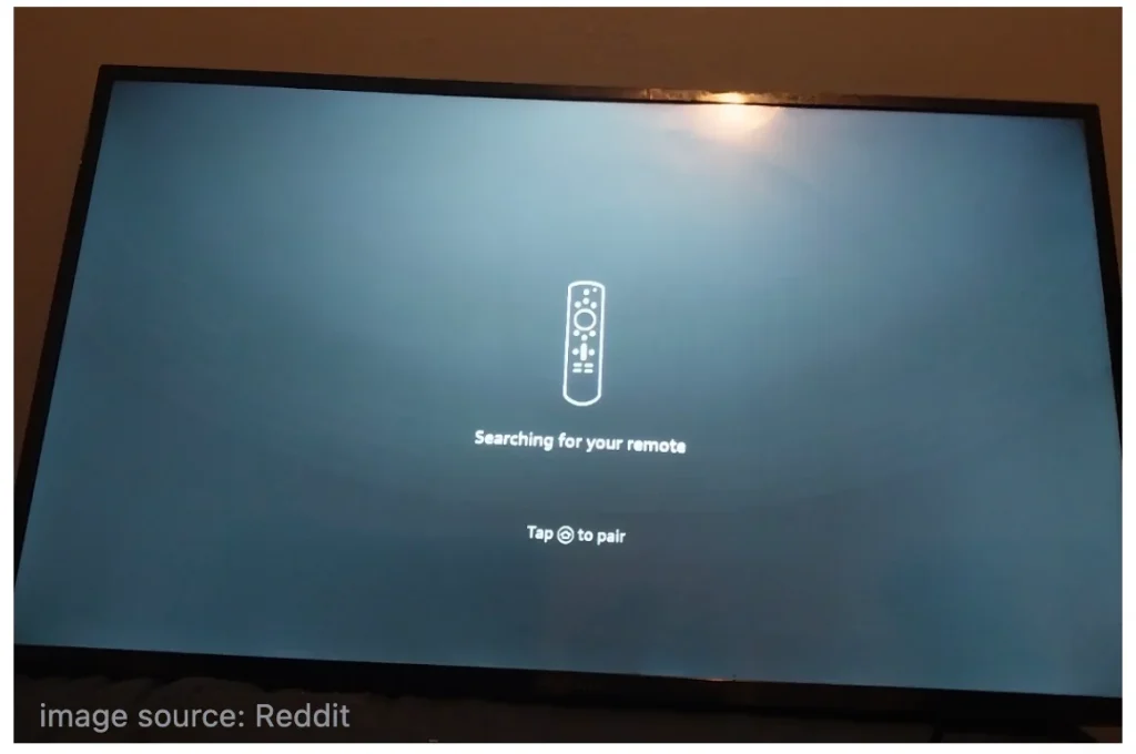 Fire TV stuck on searching for remote