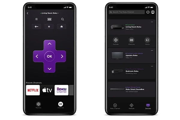 Appli mobile Roku