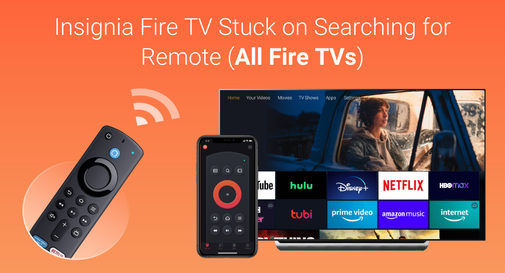 インシグニアのFire TVがリモコンを探しています（すべてのFire TV）