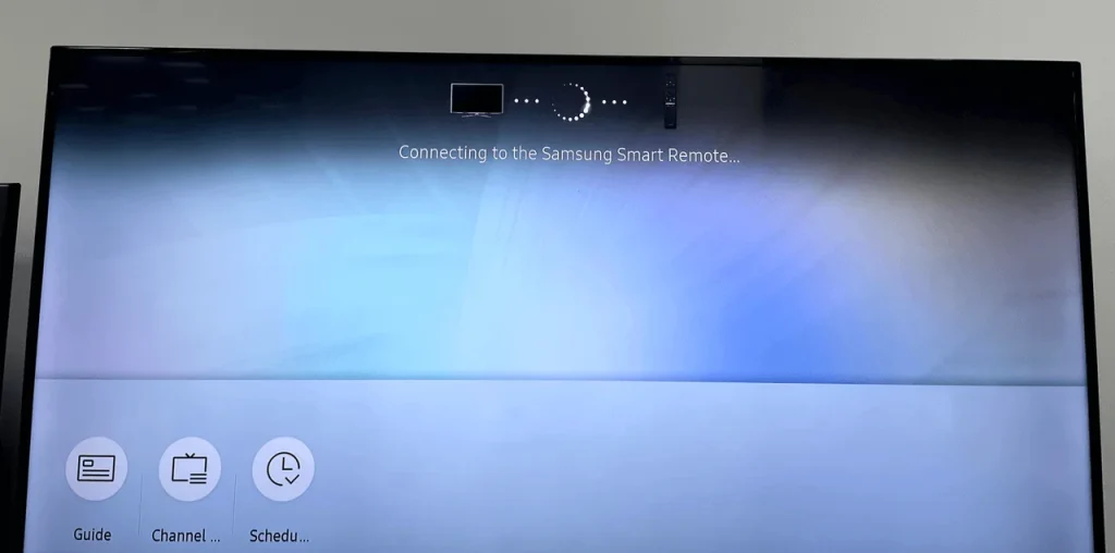 connecting to Samsung Smart Remote
