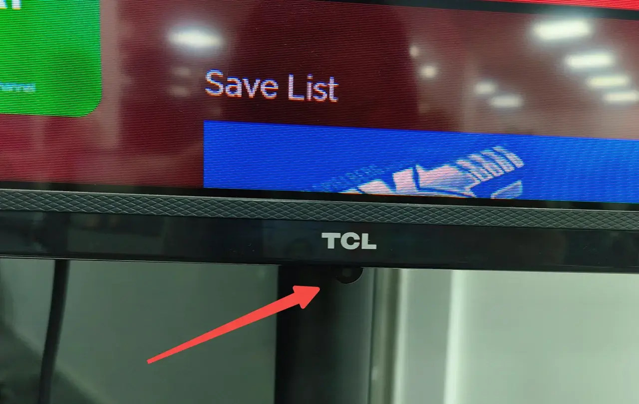the LED light on TCL Roku TV