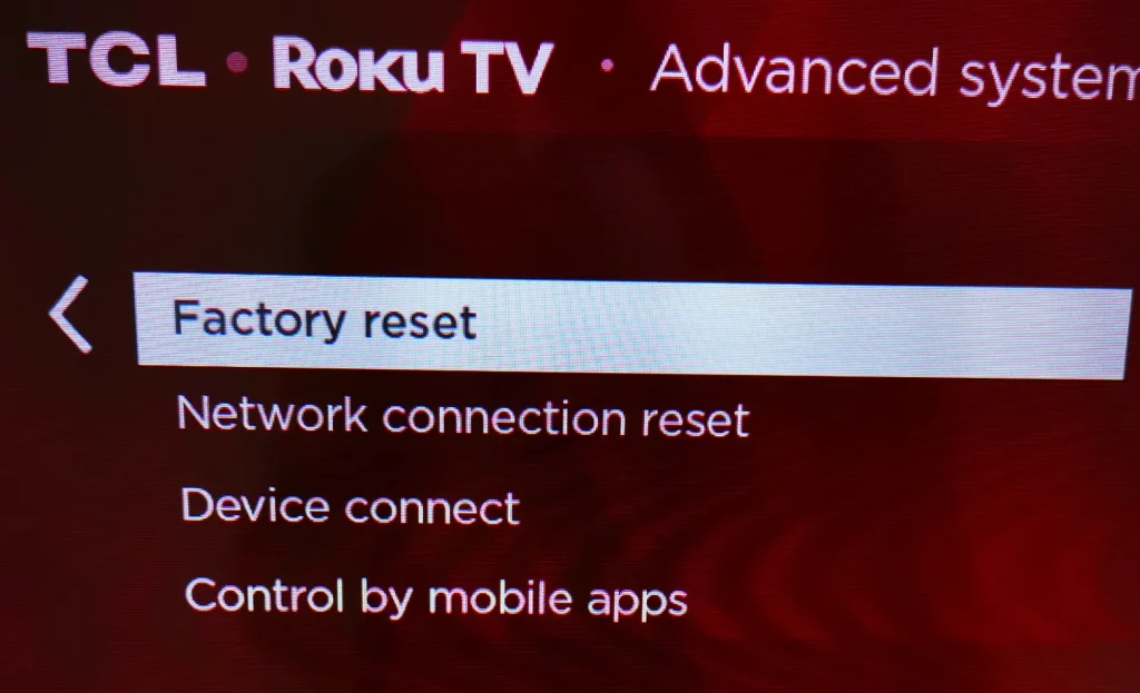 How To Factory Reset TCL Roku TV Without Remote 