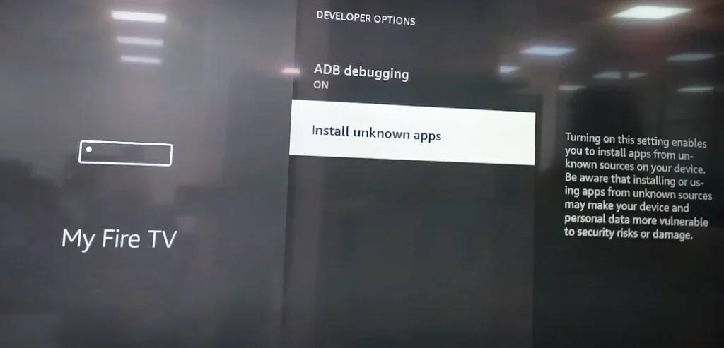 choose Install Unknown apps
