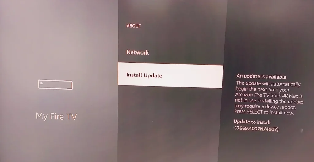 choose Install Updates