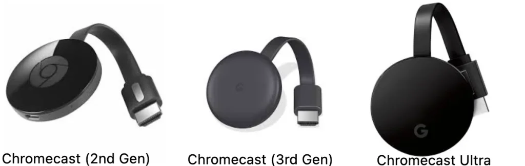 Chromecast 2nd Gen vs. 3rd Gen vs. Ultra