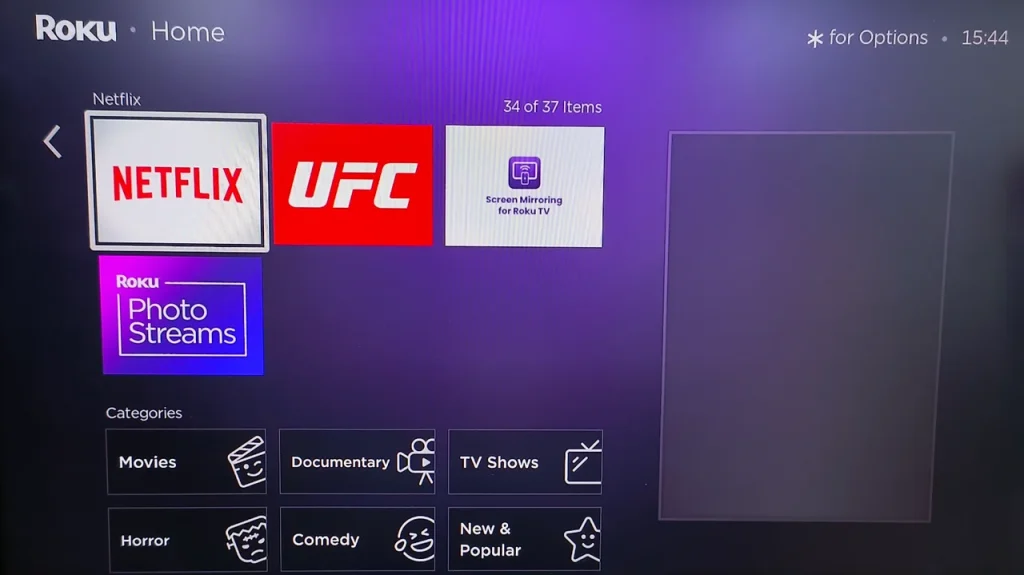 Netflix on Roku