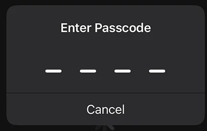 enter a 4-digit passcode to pair Apple TV with iPhone