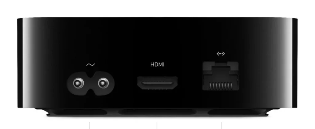 input ports of Apple TV