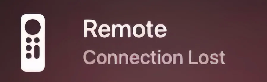 Connection Lost of Remote notification