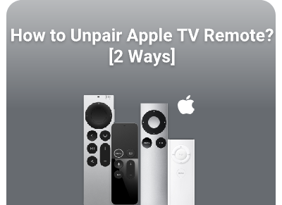 unpair Apple TV remote