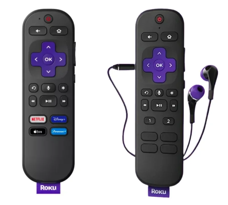 the Roku Voice Remote