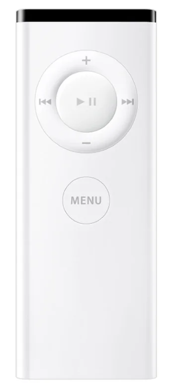 White Apple Remote