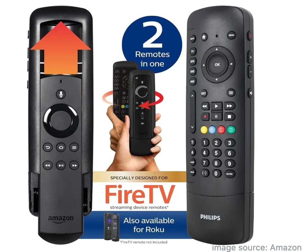 a universal remote sold on Amazon