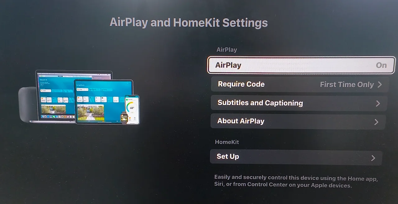 enable AirPlay on Roku Express