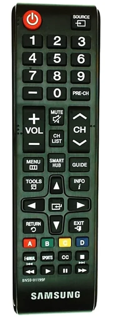 Samsung TV infrared remote