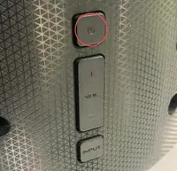 Power button on Vizio TV