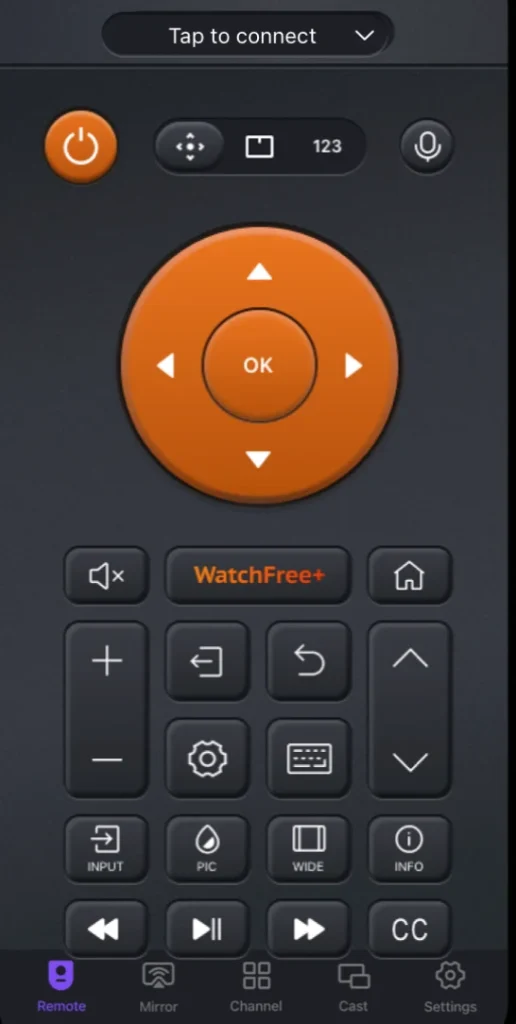 the Universal Remote App for Vizio TV