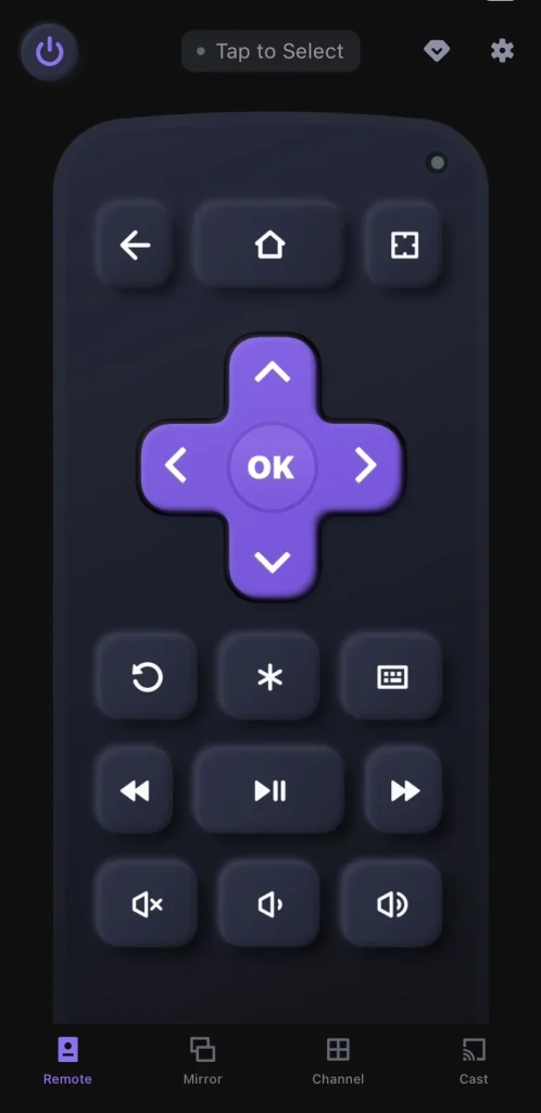 Remote Control App for Roku TV of BoostVision