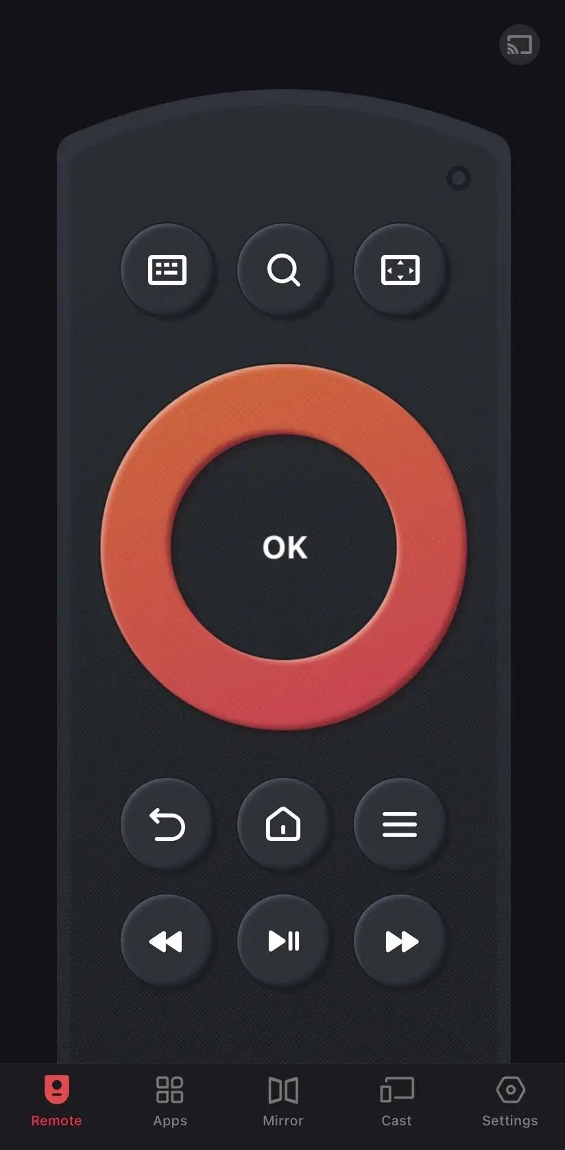 Fire TV remote app of BoostVision