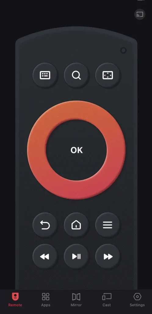 Fire TV remote app