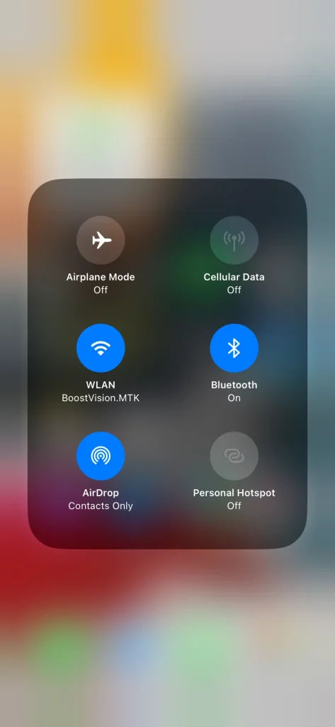 check Wi-Fi connection on iPhone