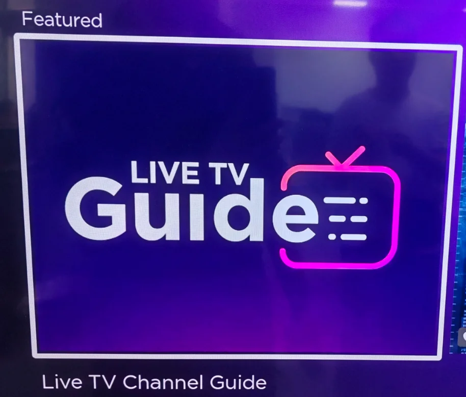 Live TV Guide on Roku