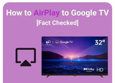 airplay to google tv