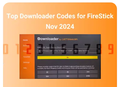 downloader codes for firestick