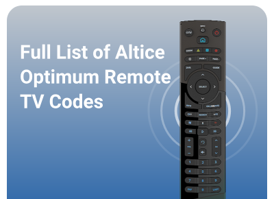 altice remote tv codes