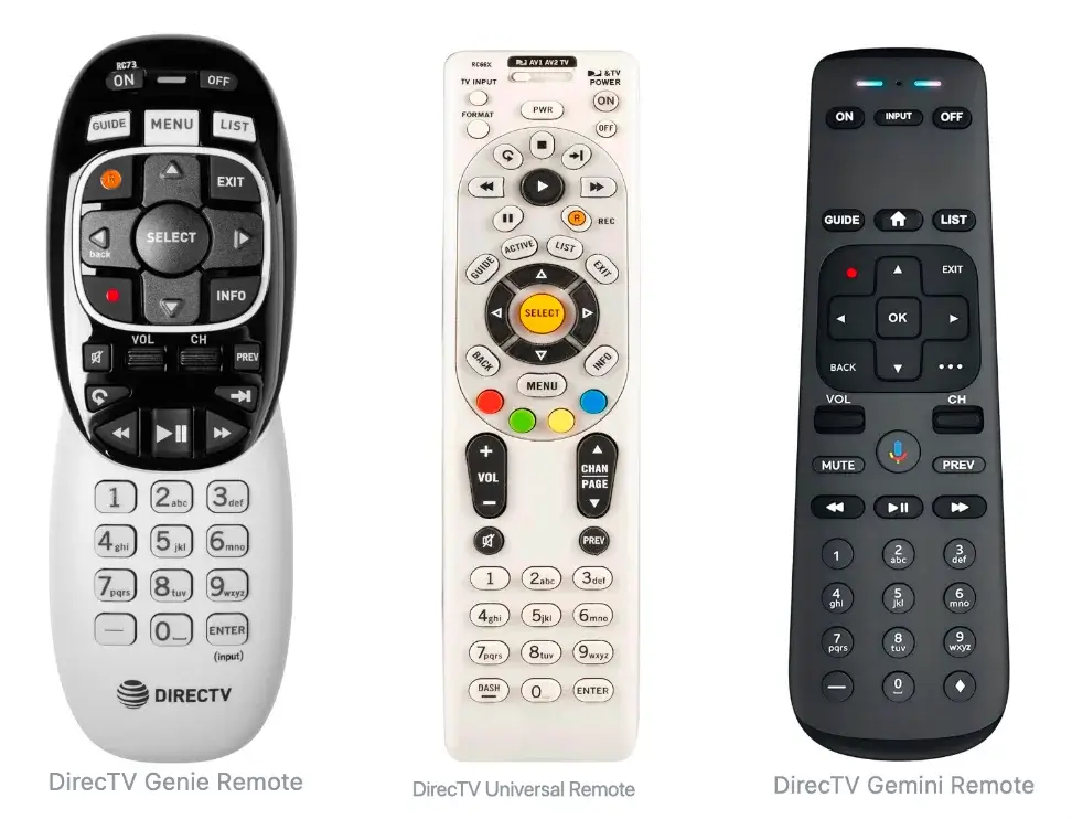 DirecTV remotes