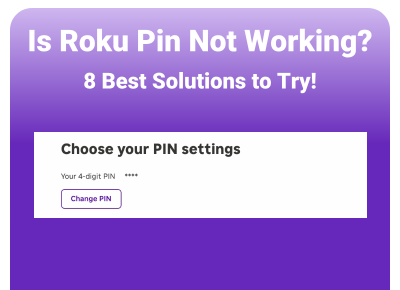 roku pin not working