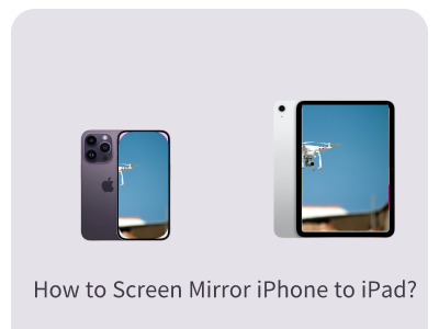 mirror iPhone to iPad