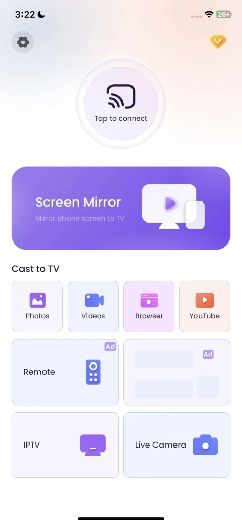 TV screen mirror app from BoostVision