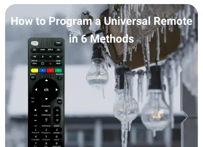 Wie programmiert man eine Universalfernbedienung?