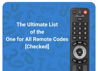 one for all remote codes