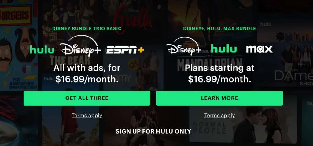 Hulu bundle deals