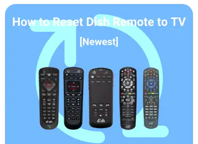 how to reset dish remote