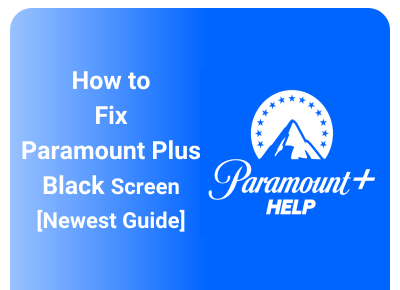 paramount plus black screen