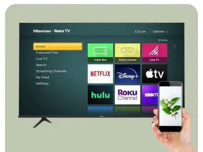 Cómo conectar el teléfono al televisor Hisense.