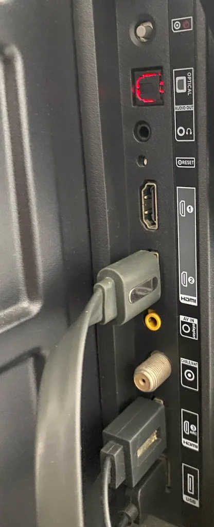 HDMI port on TCL Roku TV