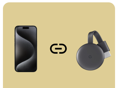 dupliquer l'écran iPhone vers Chromecast