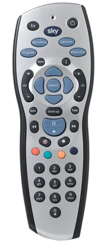 Sky+ remote