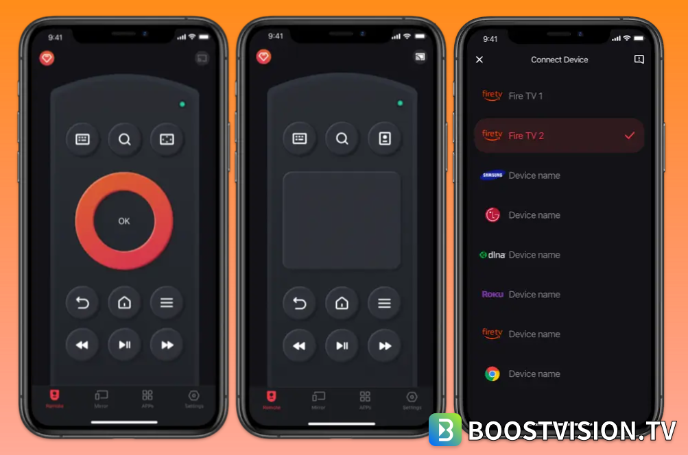 BoostVision Fire TV Remote App